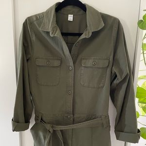 Old Navy Women's Jumpsuit - Size M, Military Green